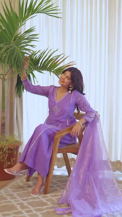 Traditional Festive Wear Kurti Set for Women by Her Highness Fashion